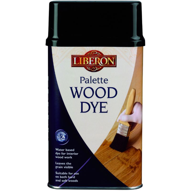 Interior Floor and Woodwork Palette Wood Dye - Antique Pine - 500ml - Antique Pine - Liberon