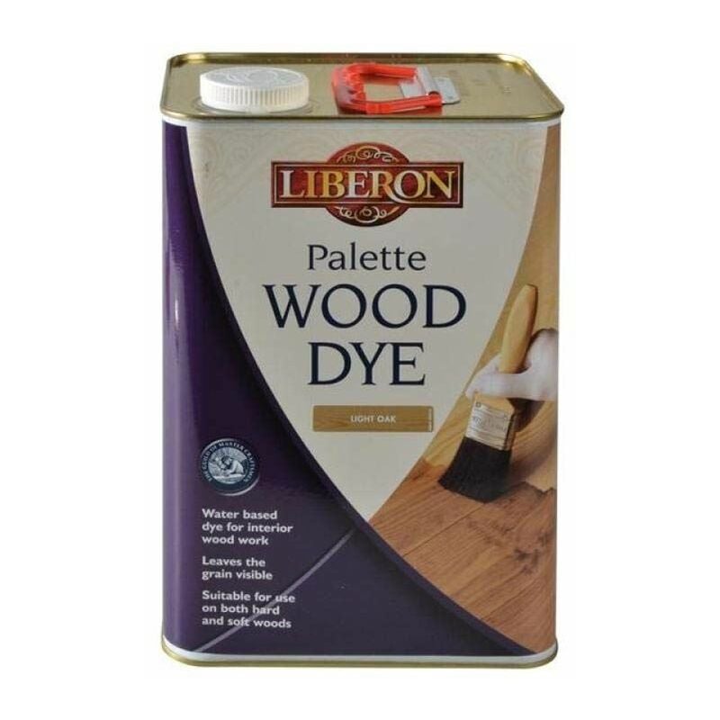 TBC - Palette Wood Dye Light Oak 5 litre LIBWDPLO5L