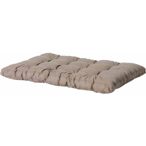 Paletten-Sitzkissen Basic, taupe 50% Baumwolle / 50% Polyester