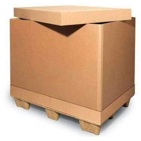 Palettenring 2-wellig Maße 1205x805x700mm Qualtität 2.40BC braun Fefco 0501