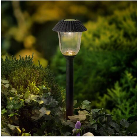 Paletti solari LED - Set 4 pezzi per giardino e vialetti