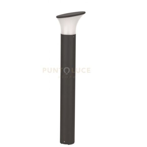 PALETTO ARES H.80CM NERO  1 LUCE ATTCCO E27 D.17,5CM