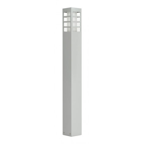 Paletto da giardino 75cm E27 argento IP54 SU-MA RADO