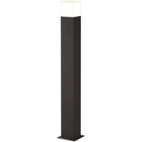 Paletto da giardino esterno HUDSON Trio antracite IP44