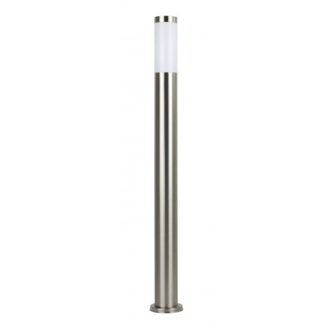 Paletto da giardino Inox 110cm E27 argento IP44 SU-MA
