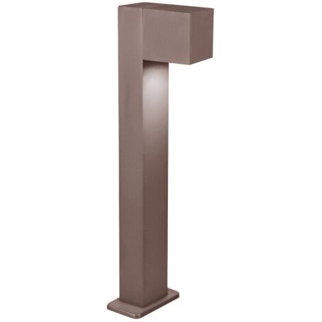 Paletto da giardino led mod. IBIZA10C colore corten