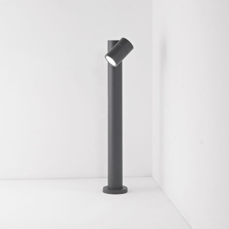 Paletto Esterno Contemporaneo Pull Alluminio Antracite 1 Gu10 Ip65