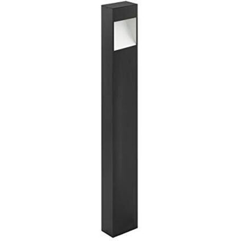 Paletto Esterno Moderno Manfria Alluminio Nero Led