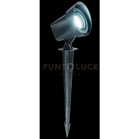PALETTO GURU 1 LUCE ATTACCO GU10 NERO  ORIENTABILE