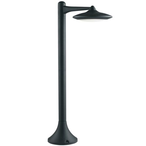 "Paletto LED da esterno ALYSON in alluminio nero 12W 4000K (luce naturale)"