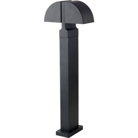 "Paletto LED IDEM in alluminio antracite 7W luce naturale 70 cm. IP44"