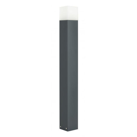 Paletto luce 100cm E27 grigio scuro IP44 SU-MA Cube