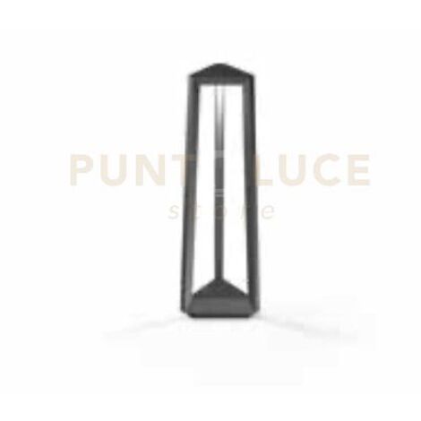 PALETTO LUCIFER PICCOLO DA ESTERNO LED 4000K 780LM 12W IP65 ANTRACITE H.56,6CM