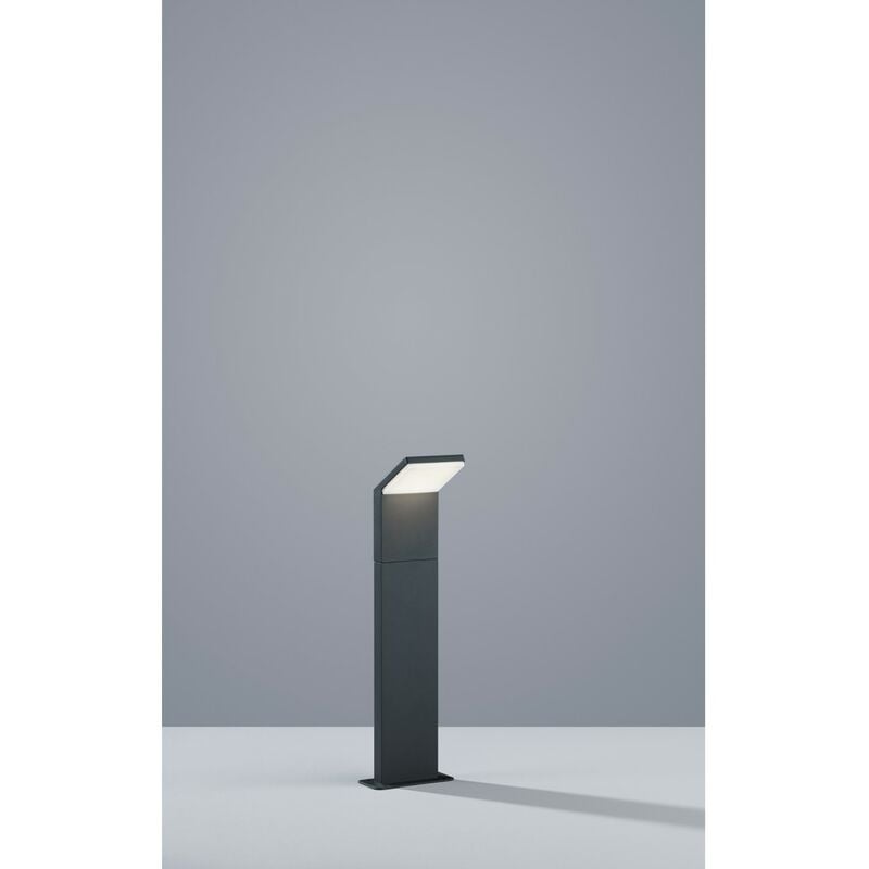 Image of Paletto Moderno da Giardino Pearl Led IP54 Antracite H50 cm Trio Lighting