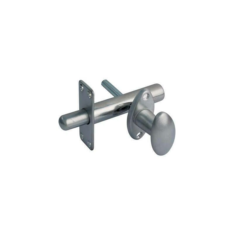 Paletto notte ottone cromo sat mm 80+25X65 +
