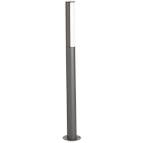 Paletto per esterni a LED in alluminio Antracite TOMMY H90 cm