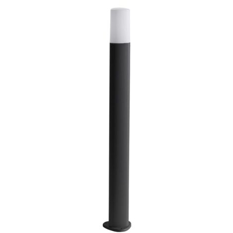 Paletto per esterni POU in alluminio Nero H83 cm