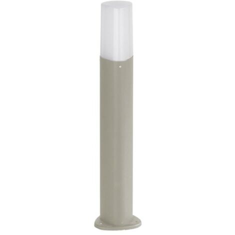 Paletto per esterni POU in alluminio Silver H50 cm