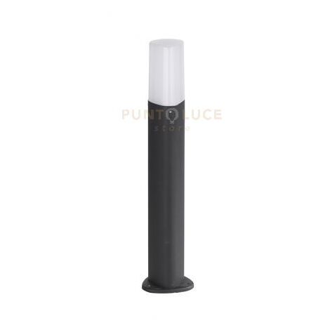 PALETTO POU-53 COLORE NERO  H.50CM 1 LUCE ATTACCO E27 IP44