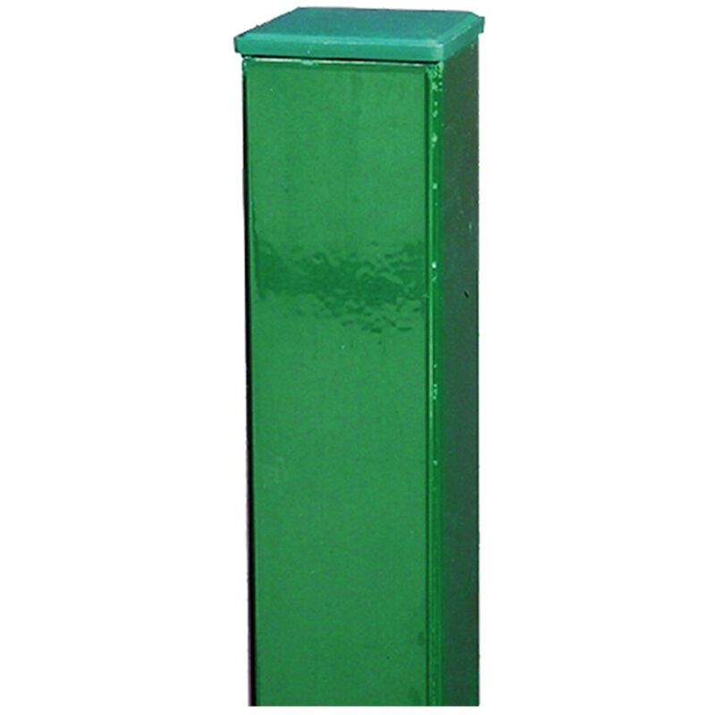 Ferro Bulloni Paletto Quadro Per Cancellata H Cm. 130 Verde