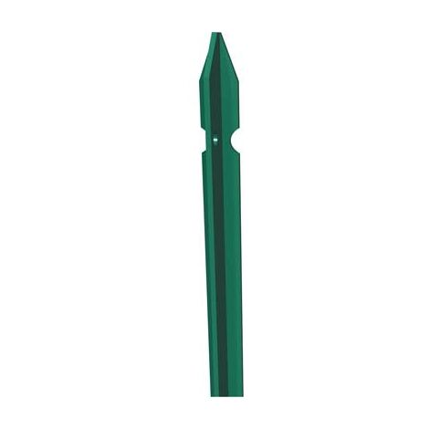Paletto recinzione plasticato sezione mm 35x35x3,5 h.cm 200 (5 pezzi) Ferrobulloni