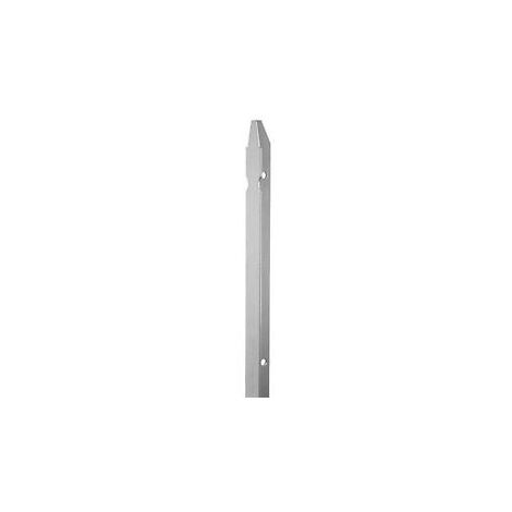 PALETTO RECINZIONE ZINCATO SEZIONE MM 30X30X3,0 H.CM 125