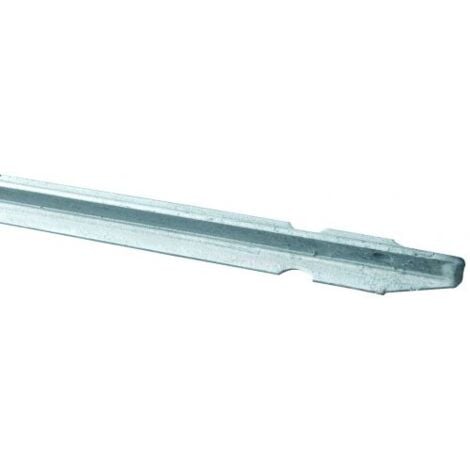 PALETTO RECINZIONE ZINCATO SEZIONE MM 30X30X3,0 H.CM 150