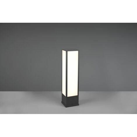 Paletto Rettangolare Da Esterno Fuerte Antracite IP54 Trio Lighting