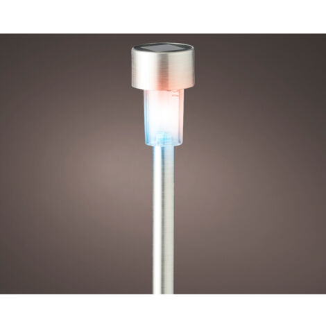 PALETTO SEGNAPASSO 4,5XH24CM AD ENERGIA SOLARE.