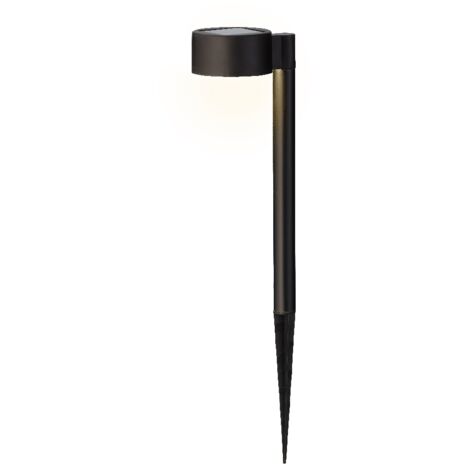 PALETTO SOLARE 11,8X8,3XH4,7CM IN PLASTICA NERO.