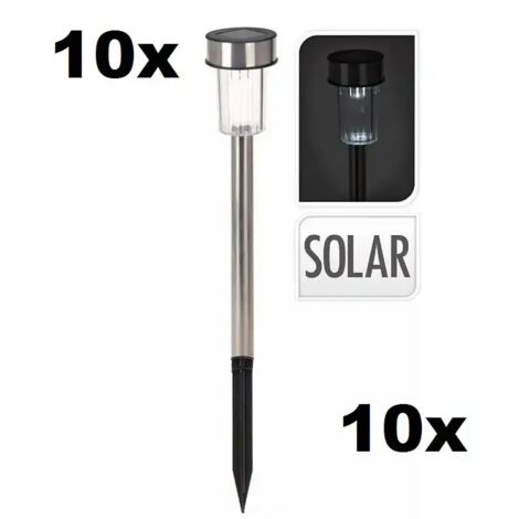 Paletto Solare 36cm Inox Mod. Euro/U Cilindro