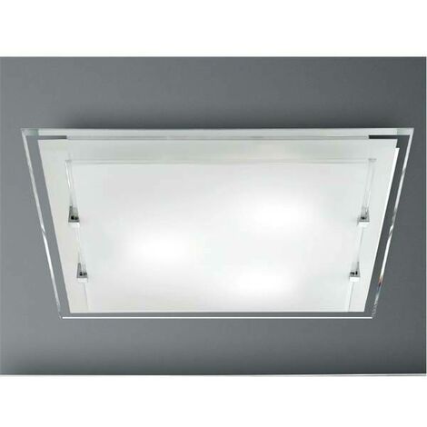 Palfoner en vidrio color blanco e27 3x40w 5744b