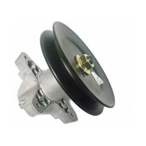 Palier de lame adaptable MTD 618-04474 – Compatible tracteurs-tondeuses 97 cm – Diamètre poulie 142 mm – Pour modèles OLEO MAC – F1 Distribution