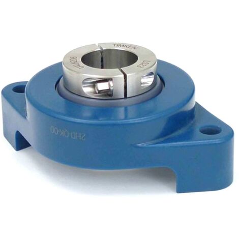 Palier plastique Hygienic Blue Poly Round NAU4LKBFL207-21-TIMKEN
