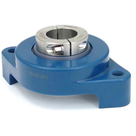Palier plastique Hygienic Blue Poly Round NAU4LKBFLQK206-20-TIMKEN