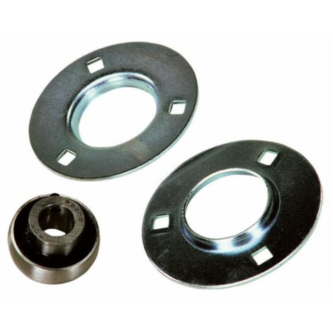 Palier tôle rond SBPF207 pour arbre Ø 35