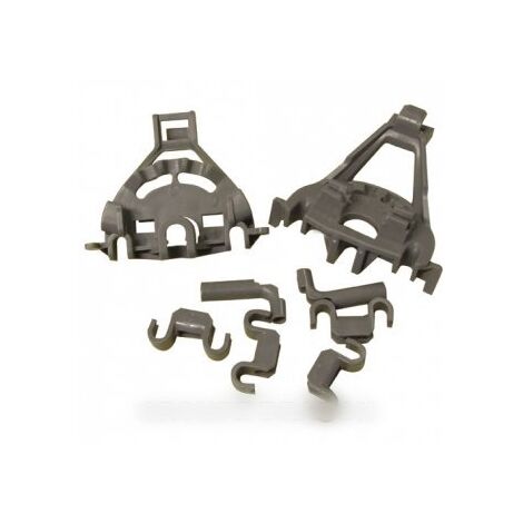 Paliers de fixation panier inférieur (166424-12298) (00428344) Lave-vaisselle 1664243662894399683 BOSCH, SIEMENS, NEFF, GAGGENA