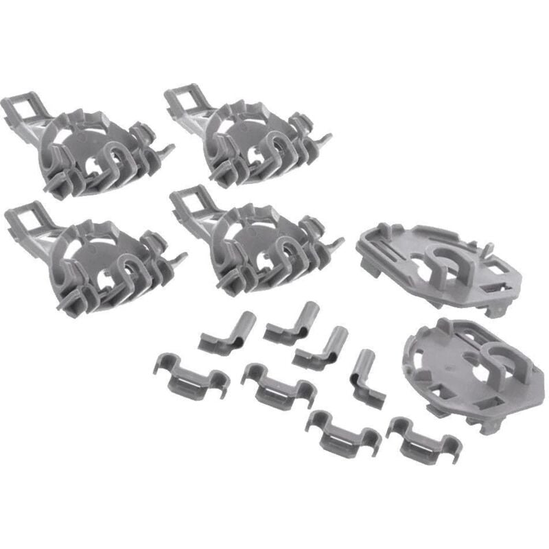 Bosch - Paliers de fixation panier inférieur d'origine (00418675, 418675) Lave-vaisselle neff, balay, siemens, gaggenau