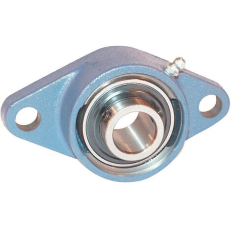 Paliers Y Appliques ovales SKF, diam int 20mm, 2 trous de fixations en Fonte ( Prix pour 1 )