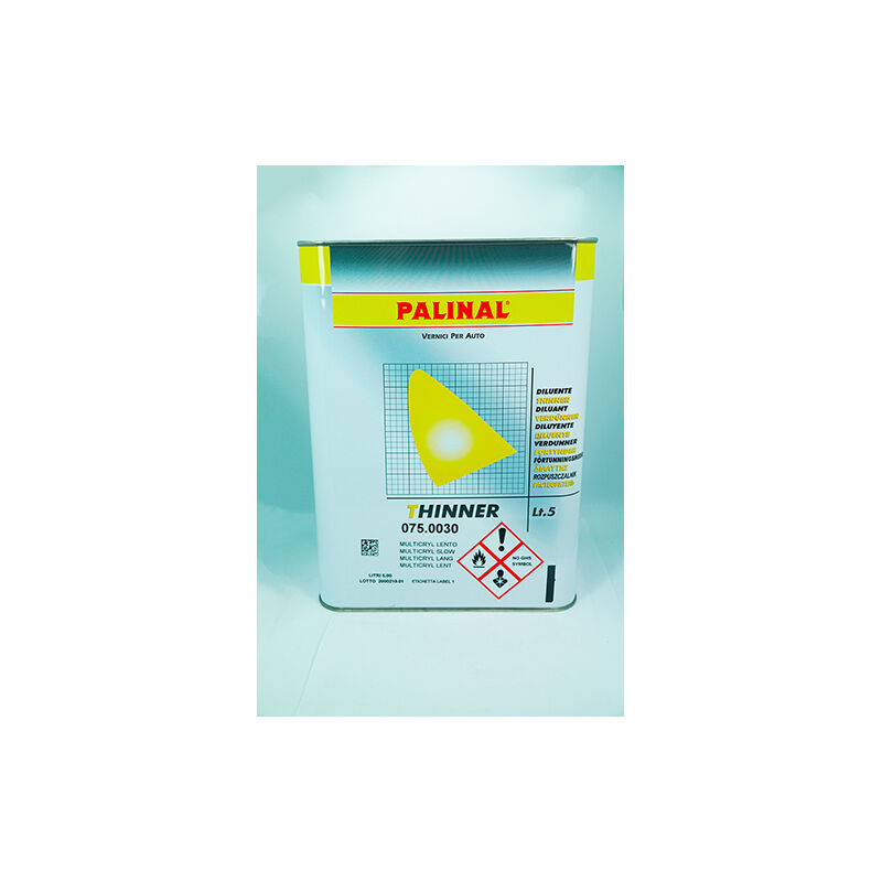Palini - Palinal 075.0030 5 litres diluant lent multicry