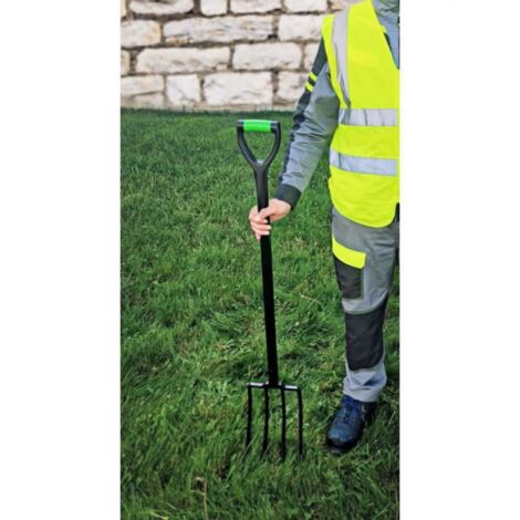 PALISAD - Fourche 4 dents - Manche en métal