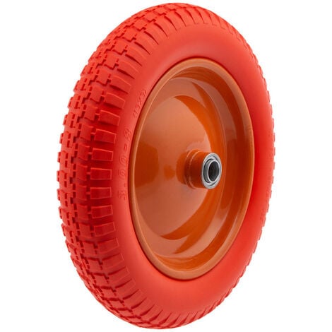 PALISAD - Roue de brouette polyuréthane - D : 300 mm x 16 mm