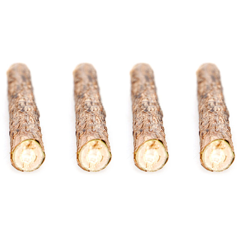 

Palitos de hierba gatera natural para gatos, juguete masticable molar de bocados Matatabi, limpieza dental,M y 4 piezas
