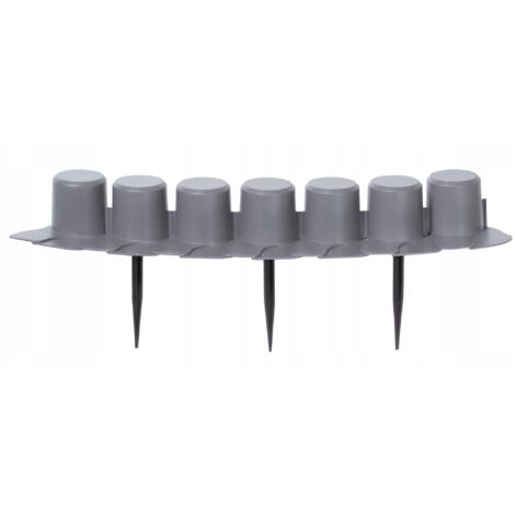 Palizzata da giardino con collare IPAL7  Grigio