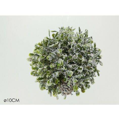 Palla addobbi natalizi palline decorazioni per albero di natale natalizio 10 cm