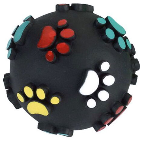 Palla con impronte in vinile con effetto sonoro 7 cm