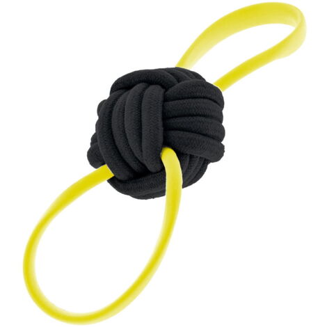 Palla corda Bounce Fuxtreme in plastica TPR per cani
