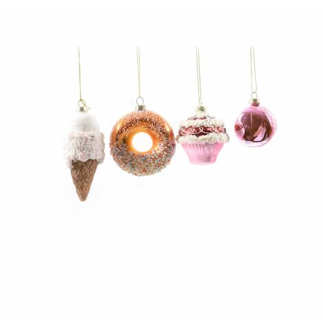 PALLA DI NATALE CANDY VETRO PREZZO CADUNA INDICARE LA PREFERENZA