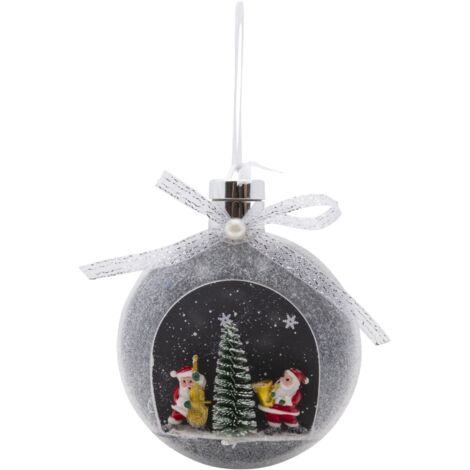 Palla di Natale luminosa multicolore