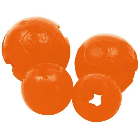 Palla per Animali Domestici Gloria Arancio 6.5cm Palla